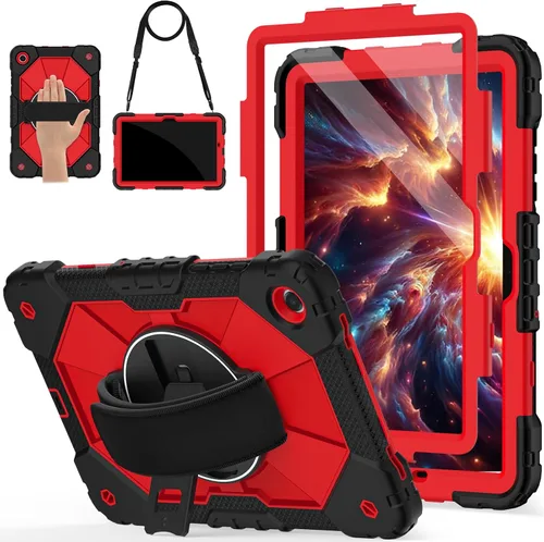 Miniatura 12 de Nitupai Funda para Samsung Galaxy Tab A11 Plus/A11+ 2025 de 11 pulgadas, Galaxy Tab A9+ 2023, funda resistente para tableta Samsung A11+ con soporte