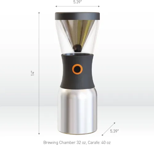 Miniatura 4 de Taza Coldbrew y Ultimate (plata y madera)