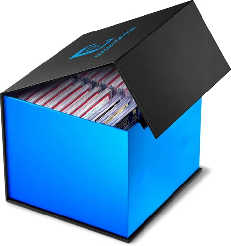 PSA-BGS-CGC - Estuche de almacenamiento con opción de ranura | Caja magnética con ranura para tarjetas graduadas (ranuras)