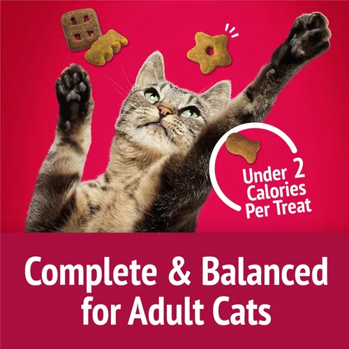Miniatura 8 de Purina Friskies Made in USA Facilities - Golosinas para gatos, mezcla de fiesta mixta para parrilla, (6) bolsas de 6 onzas