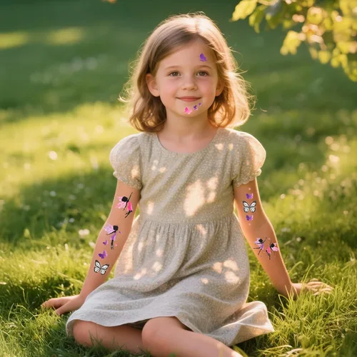 Miniatura 8 de 150+ Tatuajes temporales que brillan en la oscuridad para niñas – Envueltos individualmente, impermeables, brillan en la oscuridad – Temas