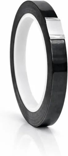 Miniatura 23 de WOD Tape MPFT2 - Cinta de película de poliéster metalizada Mylar plateada con adhesivo acrílico, 1/2 pulgada x 72 pies. Cinta plateada de espejo