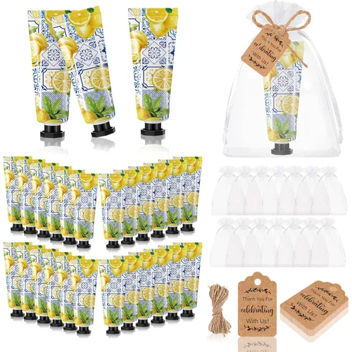Miniatura 20 de 48 juegos/144 piezas de crema de manos para baby shower, regalos de fiesta para invitados, regalos de novia, boda, agradecimiento, mini juego