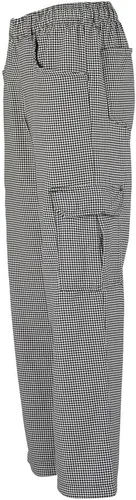 Miniatura 2 de Mercer Culinary Genesis - Pantalón cargo para chef, para mujer, con estampado estilo bufanda árabe