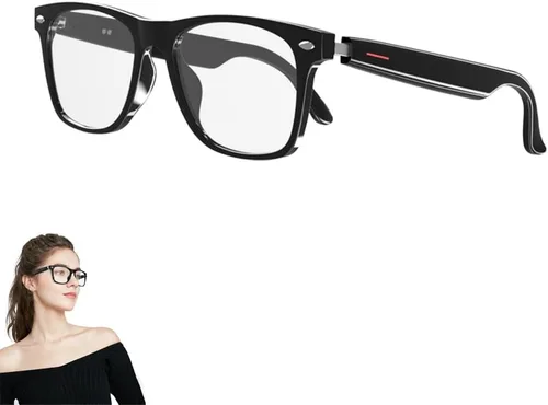 Miniatura 8 de Lentes inteligentes con Bluetooth, para hombres y mujeres, control táctil, protección UV al aire libre y control de voz, llamadas manos libres
