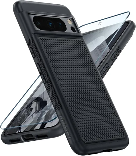 Miniatura 184 de FNTCASE Funda para teléfono Galaxy A14-5G: protección contra caídas de grado militar Samsung A14 5G, probada contra caídas de 14 pies, protector