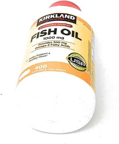 Miniatura 4 de Kirkland Signature - Concentrado de aceite de pescado natural con ácidos grasos omega-3, 400 cápsulas blandas (paquete de 2)