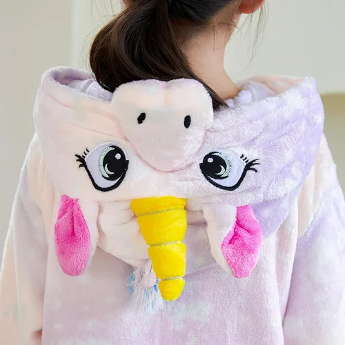 Miniatura 14 de Mameluco de unicornio para pijamas de animales, cosplay, disfraz unisex de Halloween