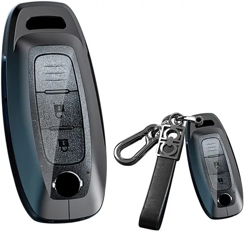 SANRILY Funda para llavero ABS y aleación de zinc de 3/4/5 botones para Nissan Ariya 8 Gen th New Teana X-Trial 2022 2023 Pathfinder Rogue Funda con