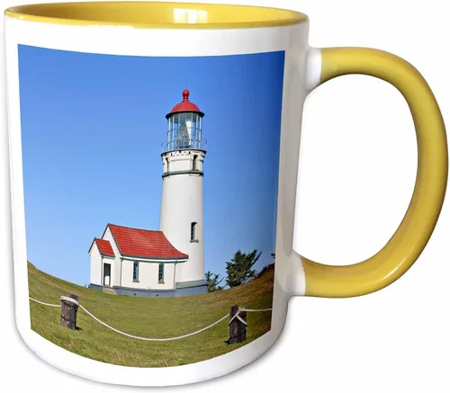 Miniatura 14 de 3dRose Taza de café, tamaño – 11oz – Faro de Cabo Blanco SP, Port Orford Oregon – US38 MGI0164 – Mark Gibson Lighthouses – divertido regalo de taza