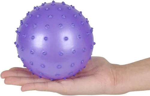 Miniatura 6 de Bedwina Knobby Balls - Bulk 7 Inch Sensory and Spiky Massage Stress Balls for Toddlers, with Pump, Fun & Bouncy for Toddler, Kids Party Favors