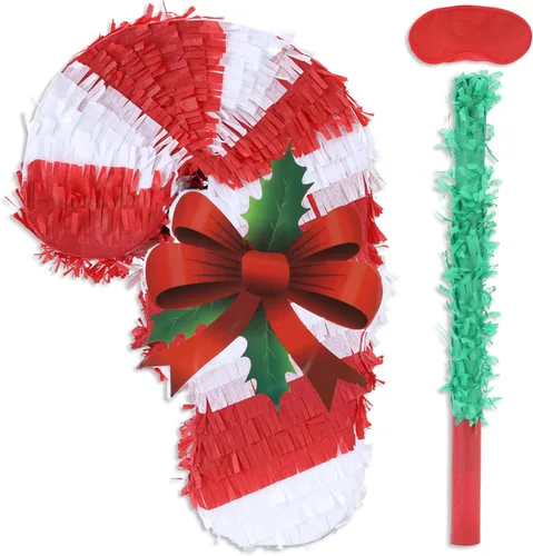Miniatura 8 de Paquete de piñata de baloncesto de Birchio con venda y bate (13 x 13 x 4 Pulgadas), piñata de balón de fútbol para fiesta de cumpleaños de niños