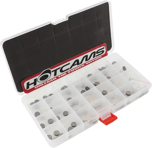 Miniatura 2 de Hot Cams Kit completo de cuña de válvula de 0.394 in HCSHIM31 para varias motos KTM Adventure Street Super Duke y Enduro Dirt Bikes