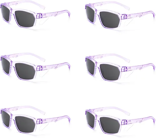 Miniatura 86 de ProtectX Elegantes gafas de seguridad antivaho y resistentes a los arañazos, gafas de protección UV, lentes de bloqueo de luz azul para hombres