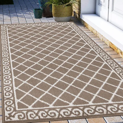 Miniatura 17 de HEBE Alfombra para Puerta Interior 20''x32'' Alfombras de Bienvenida Antideslizantes para Puerta Principal Alfombras Lavables para Zapatos Atrapa