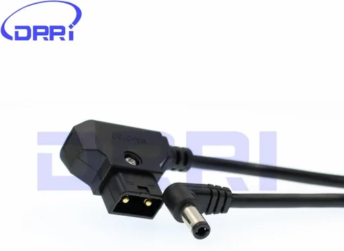 Miniatura 3 de D-Tap macho a ángulo recto DC 0.098 in Cable para cámara Blackmagic 4K Monitor LCD, luz LED, pequeño monitor HD