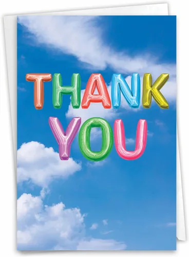 Miniatura 12 de The Best Card Company Boss Thank You - Tarjeta de felicitación con sobre de 5 x 7 pulgadas, 1 tarjeta, (no 3D o elevado) mensajes inflados