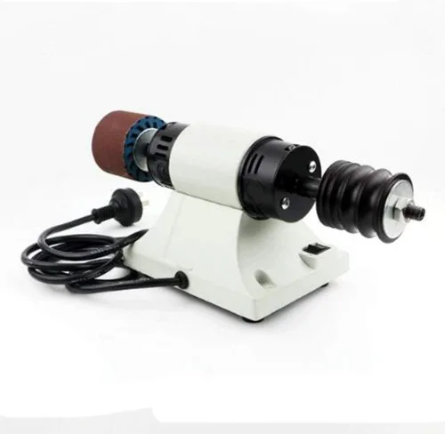 Miniatura 3 de Pulido de cuero pulido máquina de pulir 110 V 350 W escritorio cuero borde rectificadora pulidora lateral de cuero 0-8000RPM