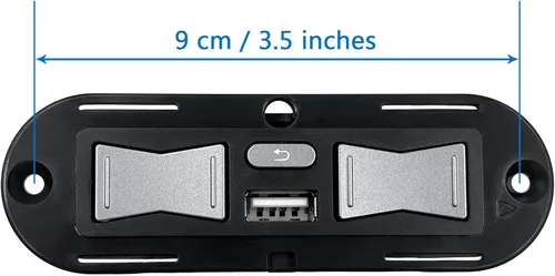Miniatura 4 de Silla elevadora reclinable eléctrica Emomo 5 botones 5 pines control manual modelo HX90HU reemplazo con USB