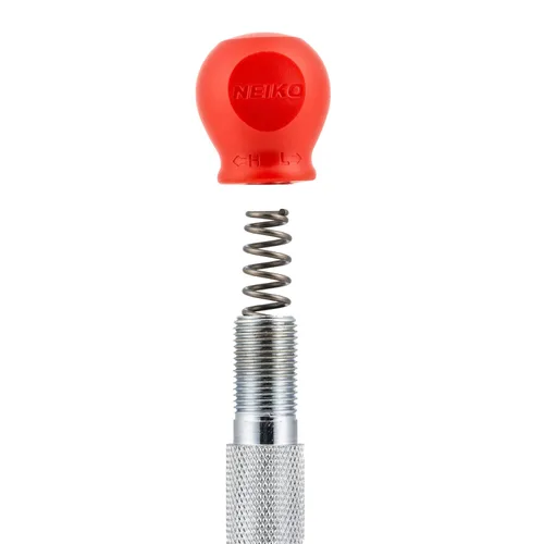 Miniatura 4 de NEIKO 02638A - Punzón central automático de 5 pulgadas para metal, herramienta de perforación central con resorte de impacto ajustable, punzón