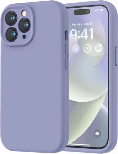 Miniatura 164 de LOVE 3000 Compatible con Funda para iPhone 15, [Cámara de Cobertura Completa de Silicona Suave] [Protección contra Caídas de 8 pies], Forro de Negro