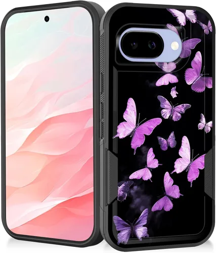 Miniatura 17 de Funda para Pixel 7a, resistente de doble capa híbrida de policarbonato duro de goma suave a prueba de golpes para Google Pixel 7A 6.1 pulgadas