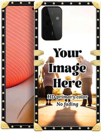 Miniatura 9 de Funda Customiz Picture Phone compatible con Samsung Galaxy A32, diseño de fotos DIY A32 para niñas, TPU suave a prueba de golpes, parte trasera