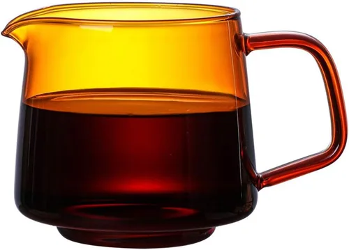 Miniatura 8 de Tazas de vidrio para servir café con mango de boquilla, crema de leche, mezcla de cereales, avena apta para microondas, accesorios de cocina, tazas
