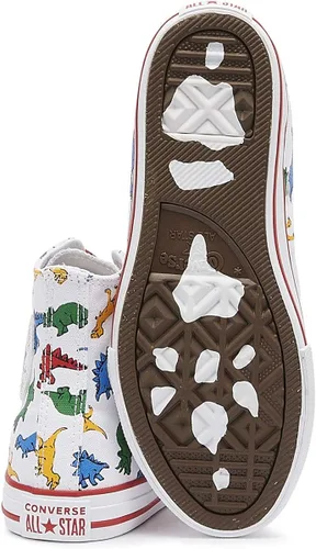 Miniatura 4 de Converse Tenis unisex Chuck Taylor All Star Dinoverse para niños Negro