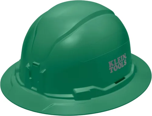 Miniatura 22 de Klein Tools Sombrero duro, estilo de ala completa sin ventilación, acolchado, auto-absorbente y resistente al olor
