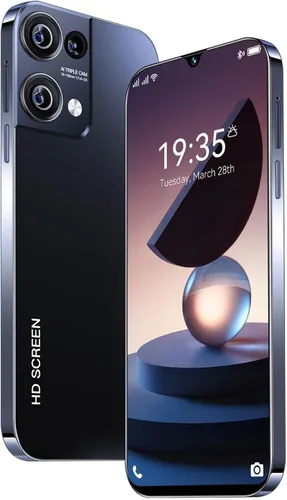 Miniatura 6 de Teléfono celular desbloqueado, Android 13 teléfonos móviles pantalla HD de 6.49 pulgadas, SIM dual, 1+16G ROM/SD a 256GB, cámara dual/3200mAh