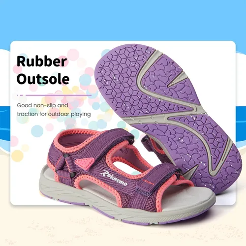 Miniatura 6 de Kids Sandals for Boys & Girls Athletic Open Toe Summer Sports Sandals Beach Hiking Water Shoes for Unisex Child (Little KidsBig Kids)