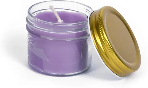 Miniatura 47 de BeeTheLight Vela de Cera de Abeja en Tarro - 100% Cera de Abeja Pura de EE.UU. en Recipiente de Vidrio - Vainilla y Miel