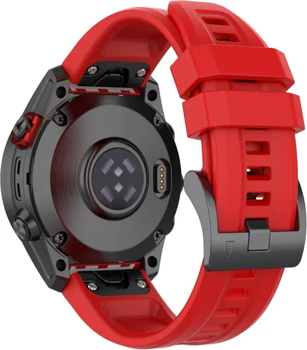 Miniatura 16 de REYDA Correa de silicona compatible con Garmin Fenix 8 Pro 1.850 in/8 1.850 in/E 1.850 in, 0.866 in, correa de reloj de ajuste rápido de silicona