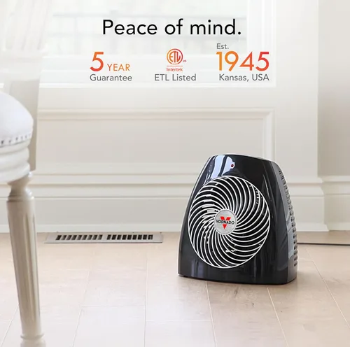 Miniatura 6 de Vornado MVH (2025) Calentador de espacio, 3 ajustes de calor, termostato ajustable, protección contra vuelco, sistema de apagado automático