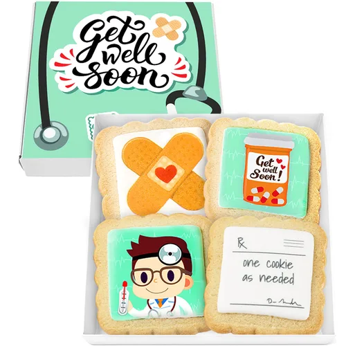 Miniatura 5 de Cesta de regalo de agradecimiento para hombres, mujeres, compañeros de trabajo, profesores, envueltas individualmente, paquete de 4 unidades, caja