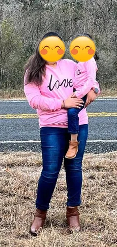 Miniatura 6 de YTBABY Mommy and Me Shirt Love Print Long Sleeve Round Neck Sweatshirt Tops Family Matching Clothes Outfits