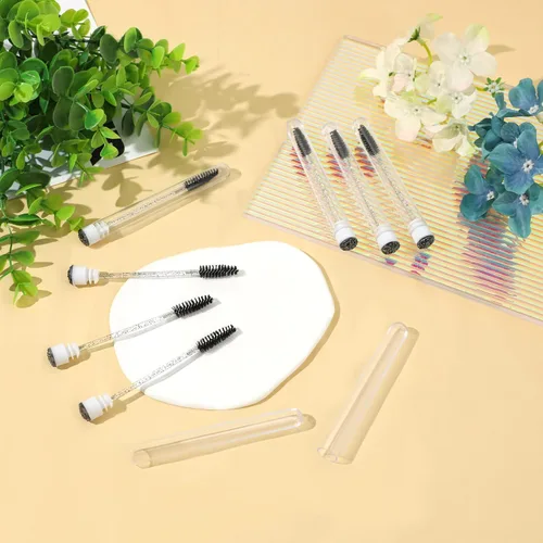 Miniatura 3 de Juego de 20 cepillos de rímel desechables vacíos de rímel para pestañas, cepillo para cejas, cepillo de rímel, cepillo de rímel, herramienta