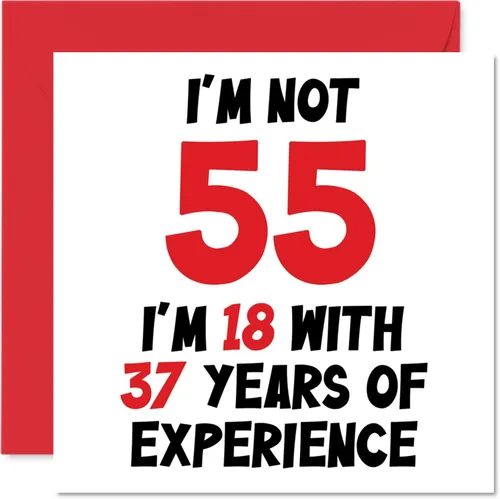 Miniatura 28 de Tarjeta de cumpleaños número 100 para mujeres y hombres, no 100, soy 18 con 82 años de experiencia, divertida tarjeta de felicitación de feliz