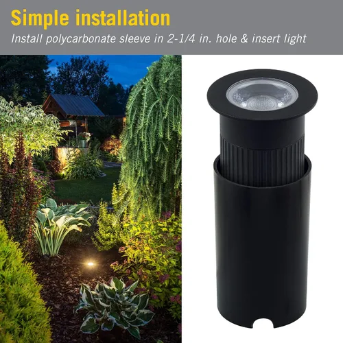 Miniatura 2 de Armacost Lighting Luz de paisaje LED de pozo enterrado de 4.5W - Blanco suave 3000K (401000)