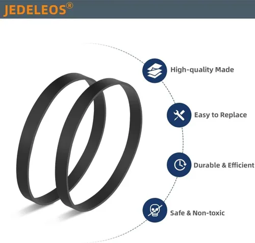 Miniatura 2 de JEDELEOS Correas de repuesto para Bissell modelo 2252 2253 2254 22543 2255 2256 2258 2259 2260 2316 1309 1790 1792 1793 1413 2739 Powerlifter