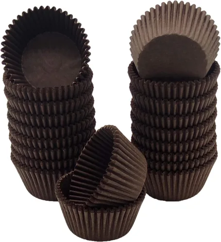 Miniatura 3 de Forros de papel para magdalenas de café de grado alimenticio para magdalenas de chocolate, tamaño estándar, 500