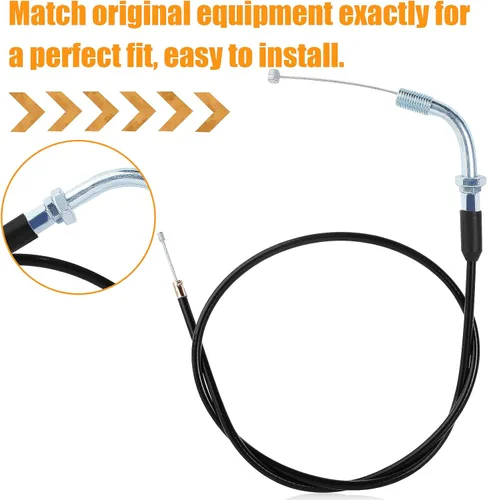 Miniatura 6 de Cable del acelerador para 49cc 50cc 70cc 90cc 110cc 125cc 140cc 150cc 200cc Pit Dirt Pocket Bike de 4 tiempos CRF50 CRF70 CRF80 XR50 XR70 XR80 SDG