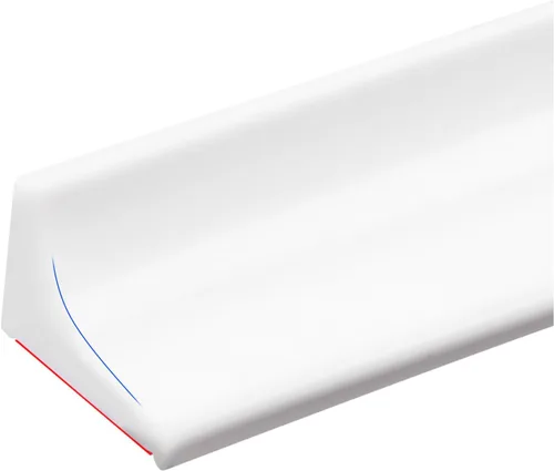 Barrera de agua para umbral de ducha, protector de salpicaduras de silicona autoadhesivo, protector de agua plegable para fregadero de cocina,