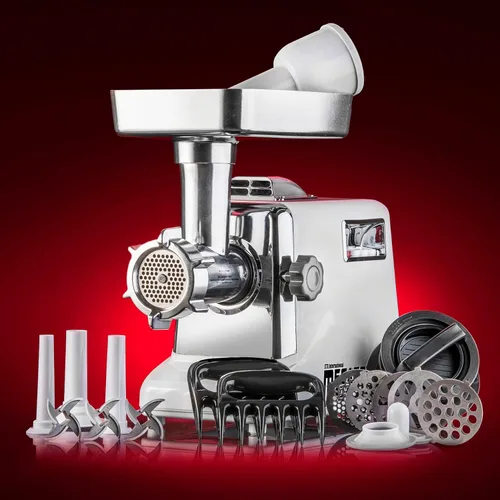 Miniatura 2 de STX International Megaforce 3000 Serie 5-en-1 Picadora de Carne Eléctrica Máx. 3000W Refrigeración por Aire 3 Velocidades Tamaño #12 5