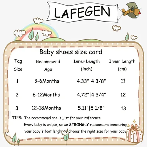 Miniatura 6 de LAFEGEN Zapatos de bebé para niña, antideslizantes, suela suave, de piel sintética, para bebé, Mary Jane, zapatos planos para primeros pasadores