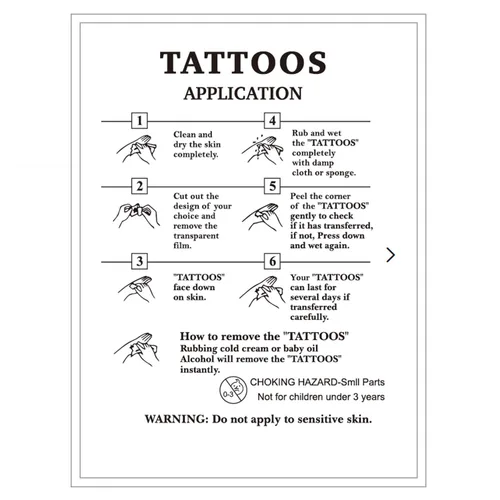 Miniatura 8 de Tatuaje temporal de cielo estrellado de fantasía, tatuajes temporales coloridos e impermeables, tatuajes falsos que se ven reales y duran mucho Azul