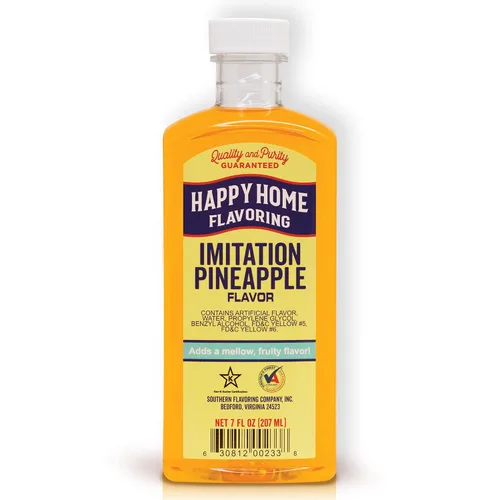 Miniatura 16 de Happy Home Sabor de vainilla de imitación transparente, sin alcohol, certificado Kosher, 7 onzas.