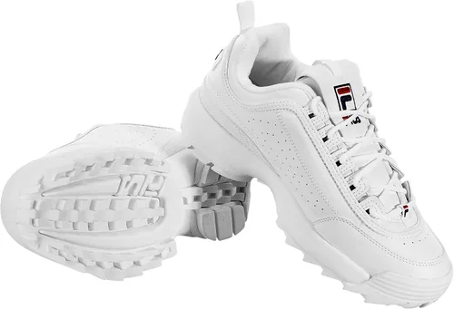 Miniatura 5 de Fila Zapatos Disruptor Ii Repeat Kids BlancoAzul MarinoRojo 4.5, Azul marino, rojo.