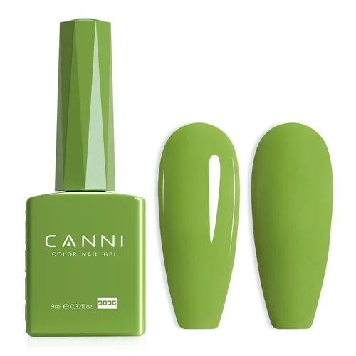 Miniatura 24 de CANNI - Esmalte de uñas de gel rosa claro - 1 unidad de 0.5 onzas, color rosa bebé, color rosa pálido de alto brillo, esmalte de uñas con remojo UV